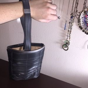 Mid-90s Black Quilted Chanel Wristlet